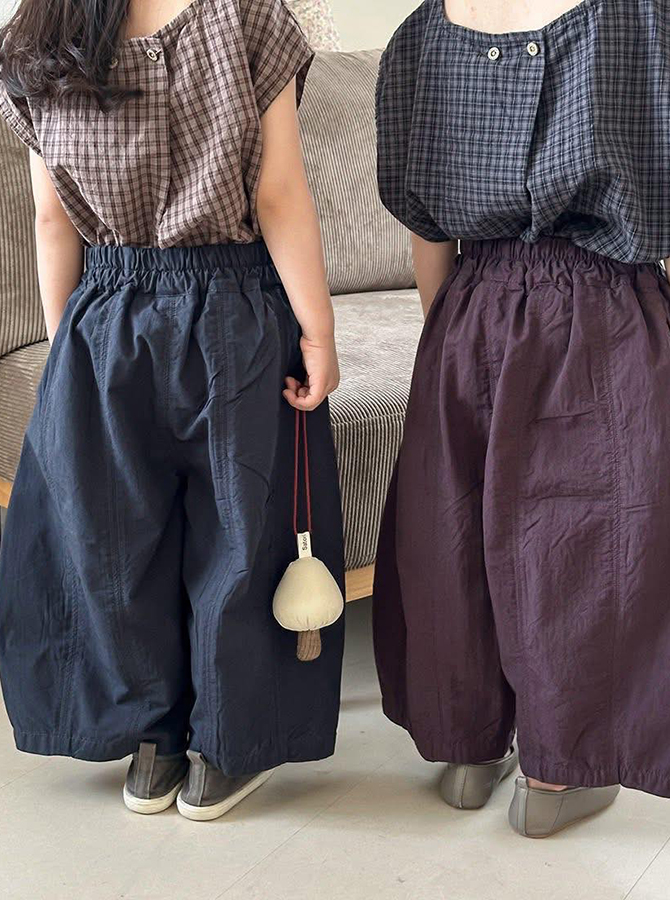 KR124 - Áo cánh ve bo gấu + quần thụng 6 mảnh