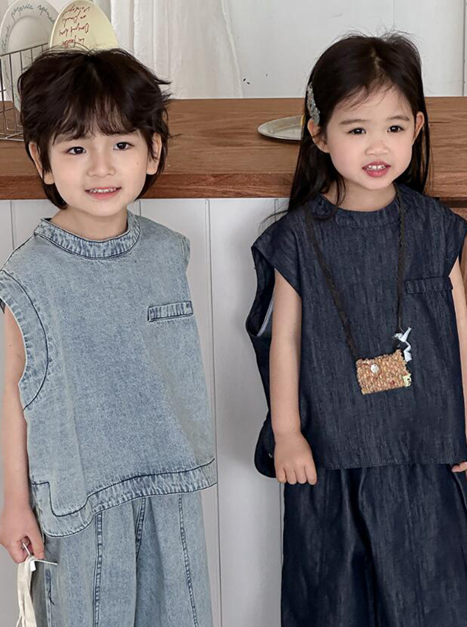 KR126 - Áo nẹp, cổ kiềng + quần thụng 4 mảnh