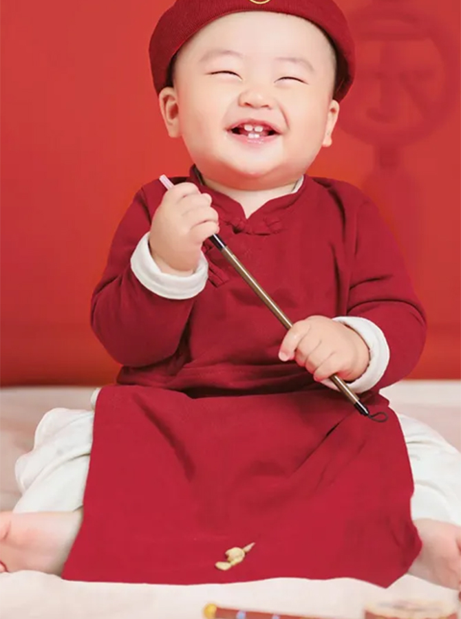 TC042 - Áo dài jumpsuit sơ sinh tay thường (29-12-2023)