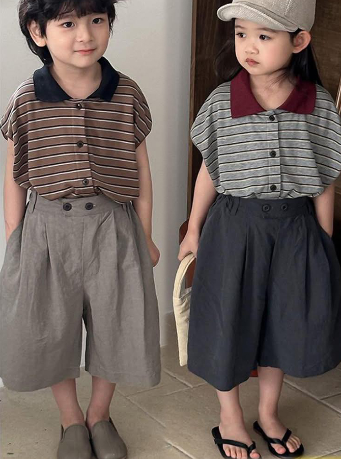 KR128 - Quần lửng dáng thụng nhẹ