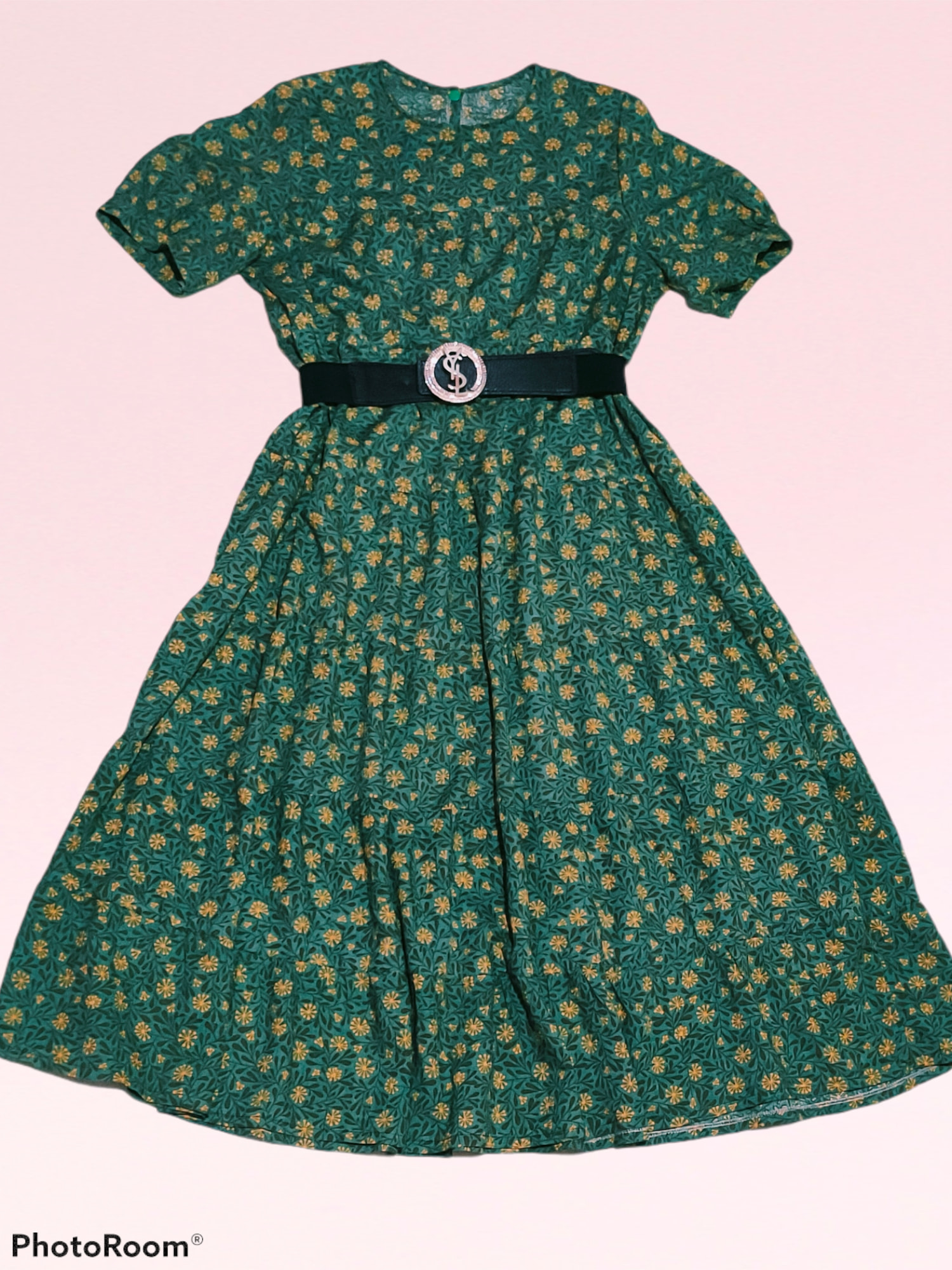 30081 - Đầm Babydoll maxi / Đào Đức