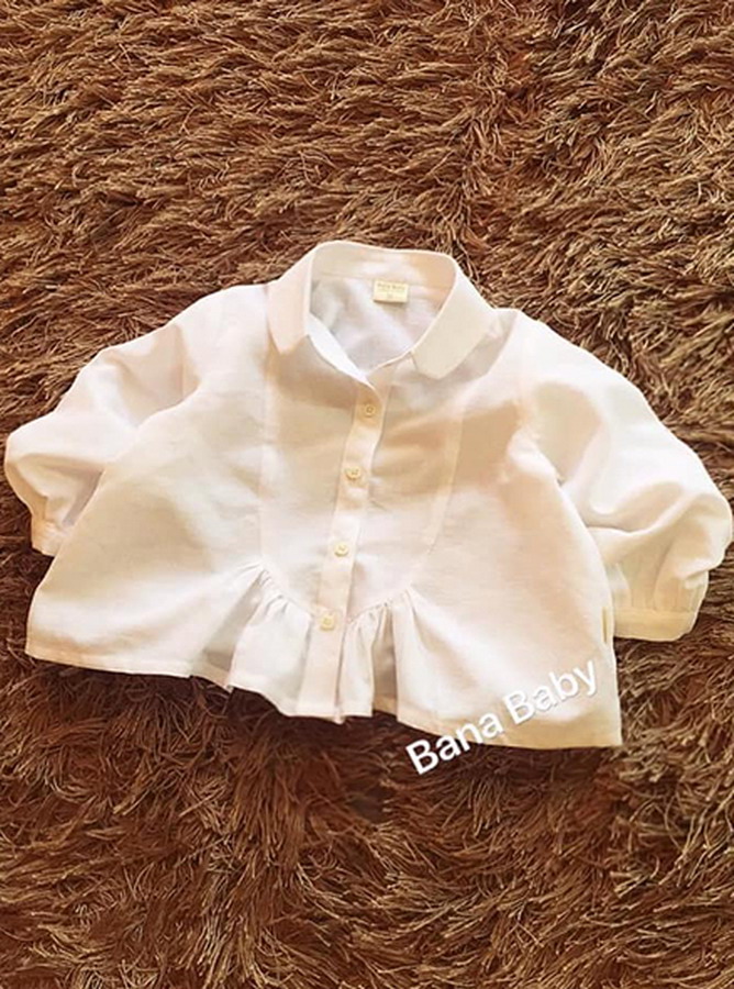 30028 - Áo tay lửng Nhún bèo Babydoll - Kid (26-07-2020) 30028 - Áo tay lửng Nhún bèo Babydoll - Kid (26-07-2020)