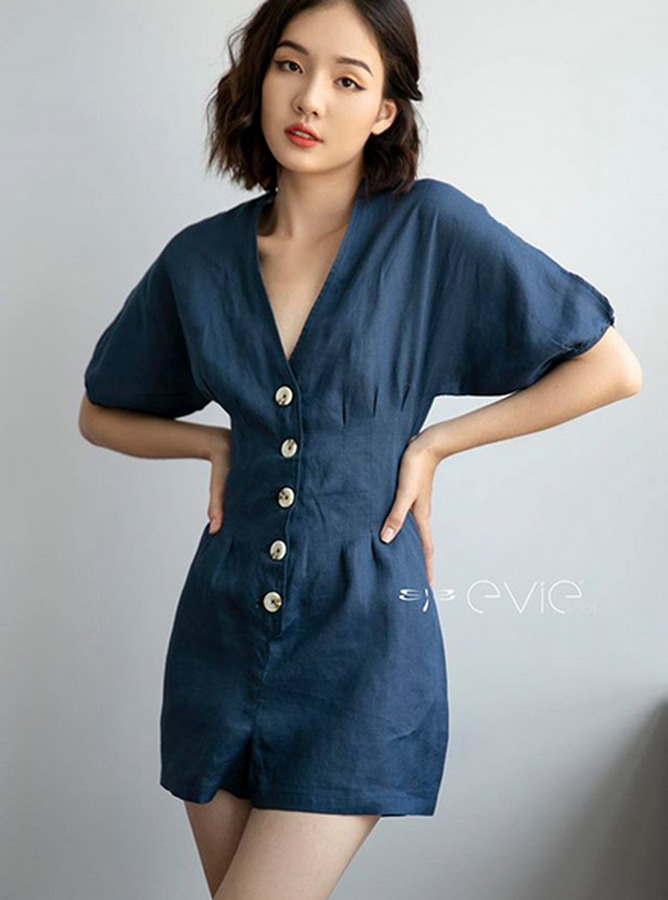30025 - Jumsuit Blue moon