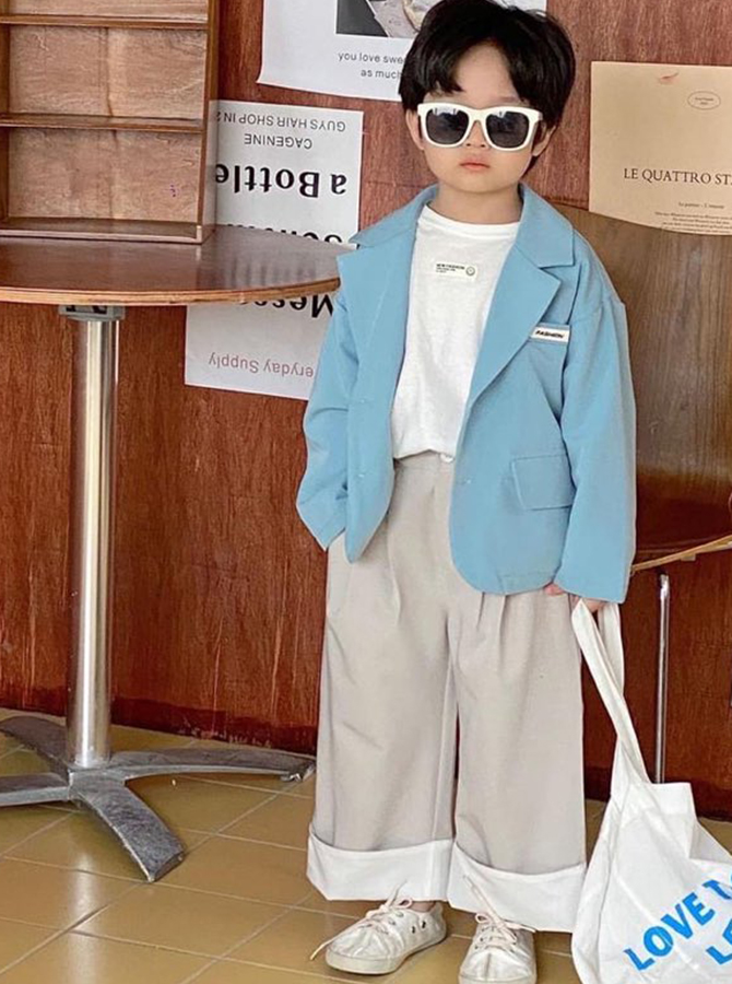30124 - Blazer vai xệ oversize, quần lật gấu (21-11-2022)