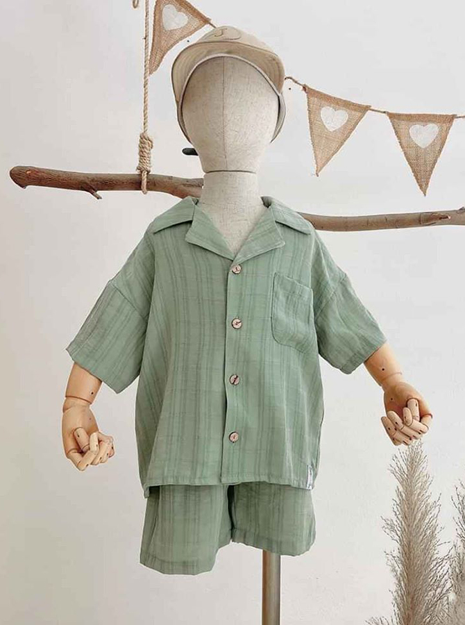 DC038 - Bộ Pyjama ngắn - bé trai (20-08-2020) DC038 - Bộ Pyjama ngắn - bé trai (20-08-2020)