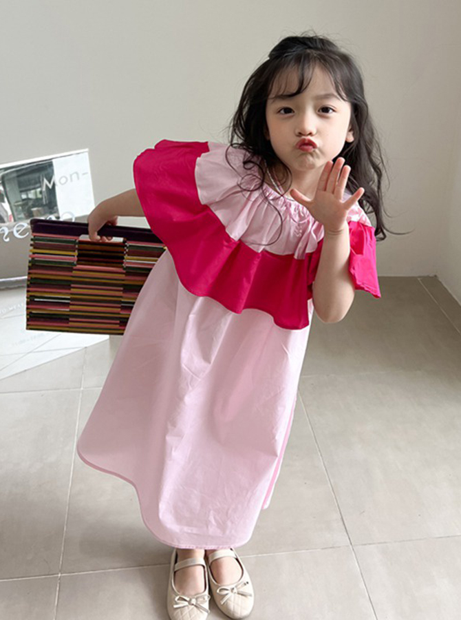30123 - Đầm nhún cổ, bèo nấm (07-10-2022)